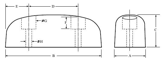 Rubber lorry buffer, boat bumper, fender